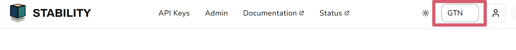 Stability Account Portal Screen with Select Network Dropdown Highlighted